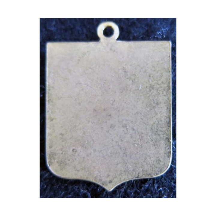 blason en émail croix de Lorraine 23 x 30 mm défaut d'émail