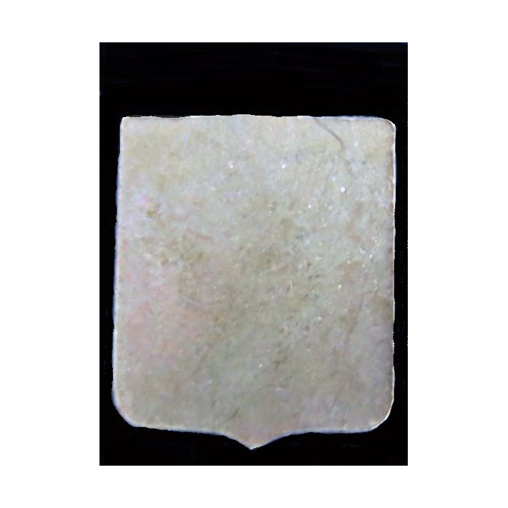 Blason en émail de la ville de Fontainebleau 11 x 14 mm doré