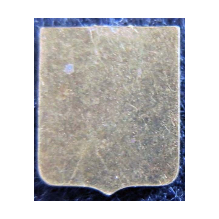 Blason en émail de la ville de Nice 11 x 14 mm bandeau bleu