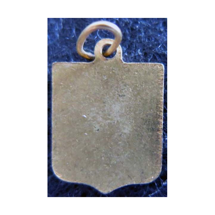 Blason en émail de la ville de La Rochelle 11 x 16 mm anneau maillon