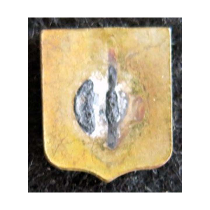 Blason en émail de l'Auvergne 11 x 14 mm épingle absente