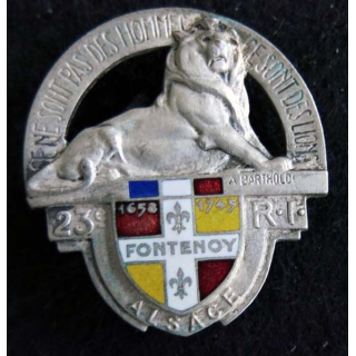 23° régiment d'infanterie  Arthus Bertrand