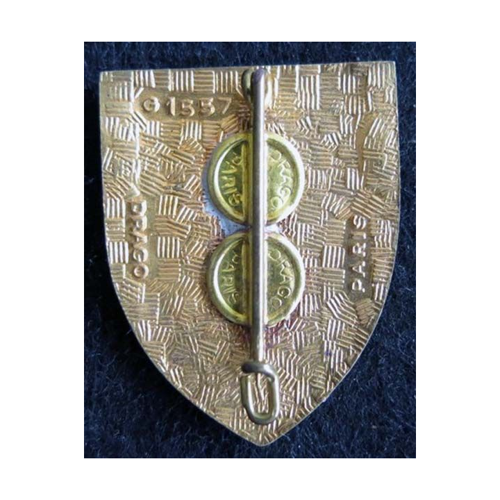 126° régiment  d’infanterie Drago Paris G. 1557 en émail