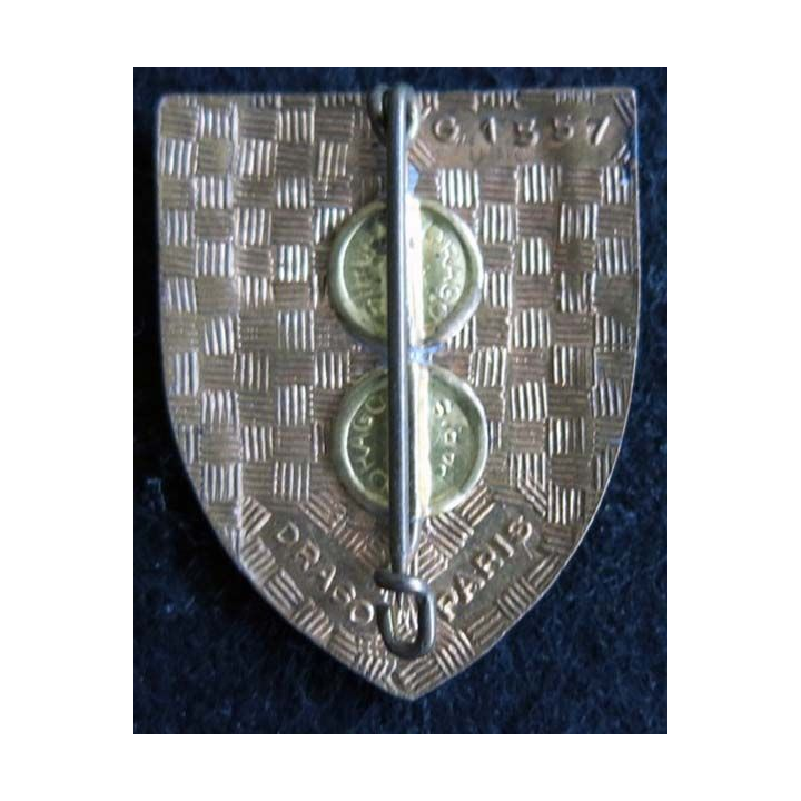 126° régiment  d’infanterie de fabrication Drago Paris G. 1557 en émail