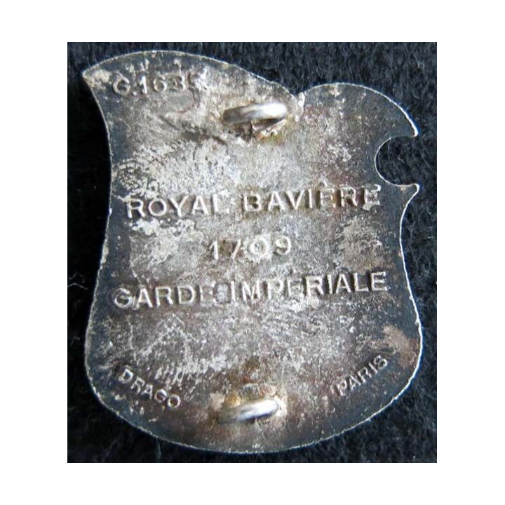 94° régiment d'infanterie Drago Paris G. 1635 devise Royal Bavière au dos en émail