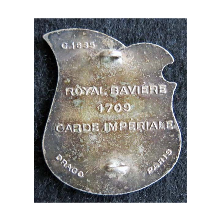  94° régiment d'infanterie de fabrication Drago Paris G. 1635 devise Royal Bavière au dos en émail
