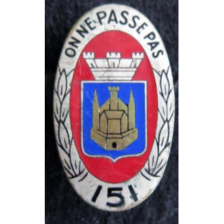151° régiment d''infanterie Arthus Bertrand Déposé