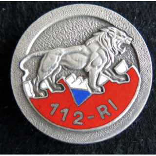 112° Régiment d'infanterie  Drago Paris G. 2759 en émail