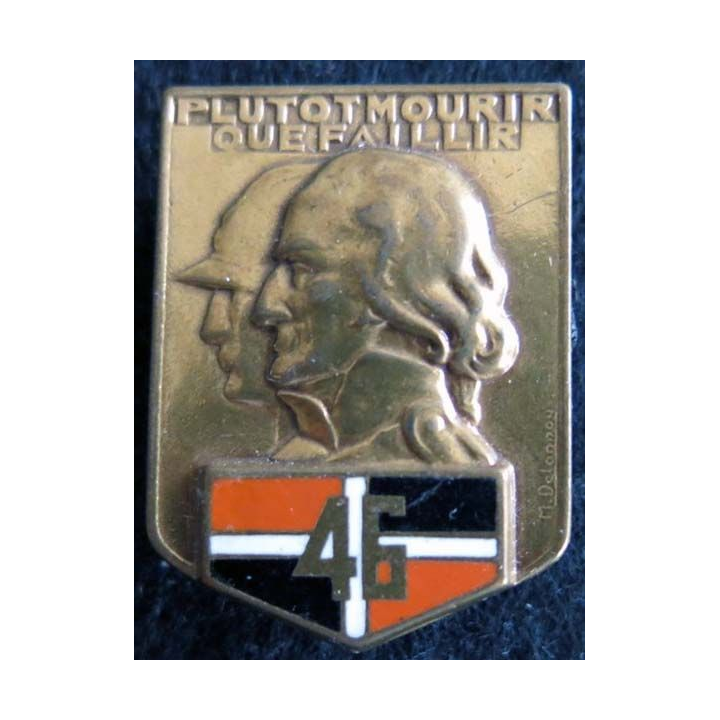46° régiment d'infanterie Arthus Bertrand Paris G. 3860