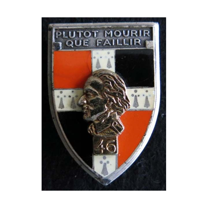 46° régiment d'infanterie Drago Paris G. 2620 en relief