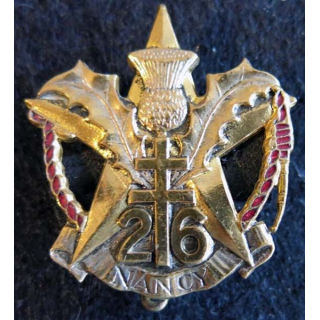 26° régiment d'infanterie Drago Paris H. 279 modèle doré