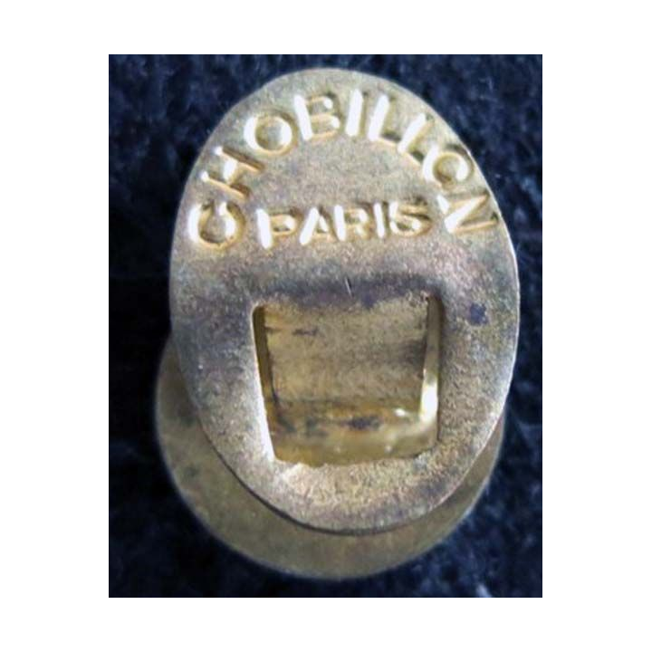 Insigne métallique en réduction du 140° régiment d'infanterie 13 mm Chobillon 