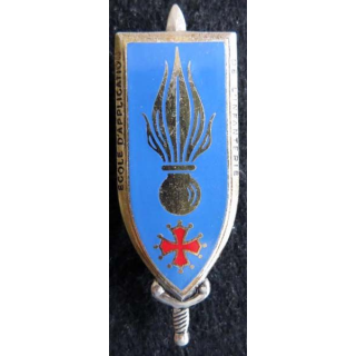 Ecole d’application de l’infanterie Drago Paris G. 2192 dos guilloché