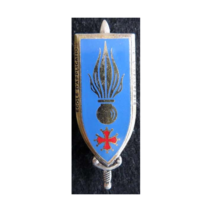 Ecole d’application de l’infanterie Drago Paris G. 2192 dos guilloché