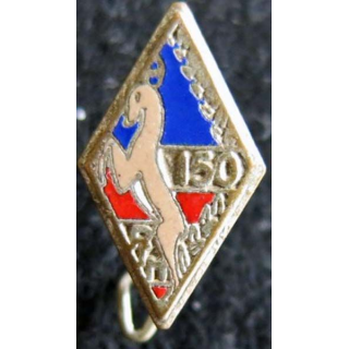 Insigne métallique en réduction du 150° régiment d''infanterie en émail