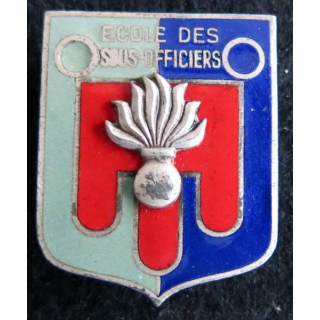 Ecole des sous-officiers du Matériel Drago Paris G. 1525 émail