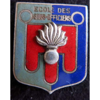 Ecole des sous-officiers du Matériel Drago Paris G. 1525 émail