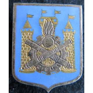 Centre d'instruction du service du Matériel N° 1 de fabrication Drago Paris G. 1539 en émail