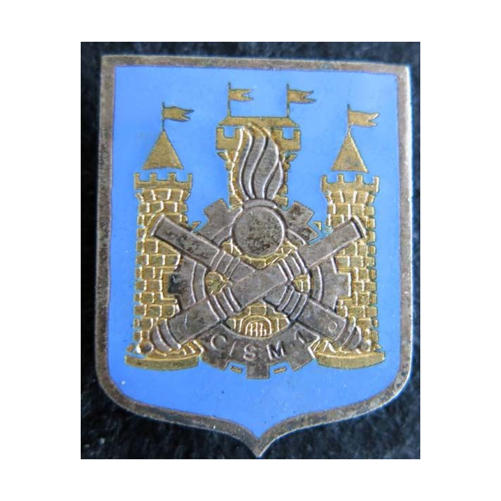 Centre d'instruction du service du Matériel N° 1 de fabrication Drago Paris G. 1539 en émail