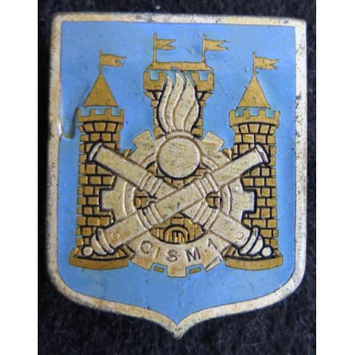 Centre d'instruction du service du Matériel N° 1 de fabrication Drago Paris G. 1539 en émail