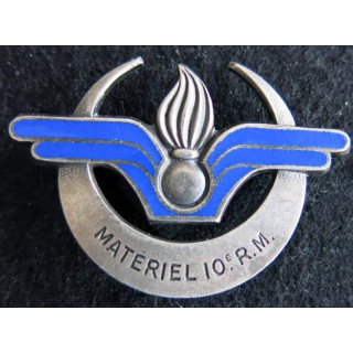 Direction du Matériel de la 10° région militaire Drago Béranger H. 702 émail