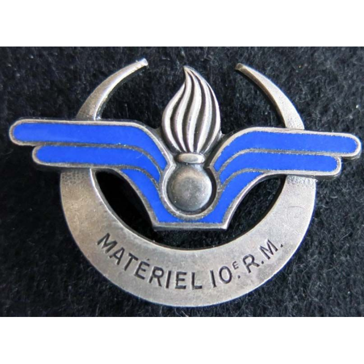 Direction du Matériel de la 10° région militaire Drago Béranger H. 702 émail