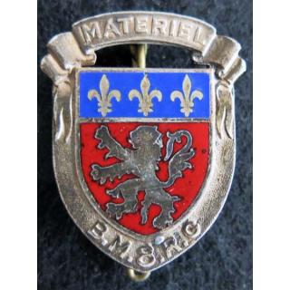 8° bataillon du Matériel de réserve générale Drago Olivier Métra en émail