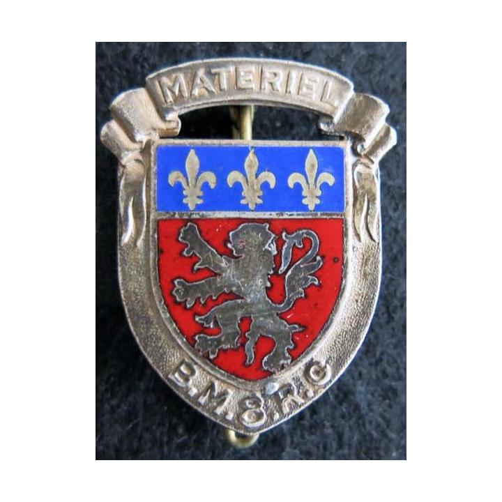 8° bataillon du Matériel de réserve générale Drago Olivier Métra en émail