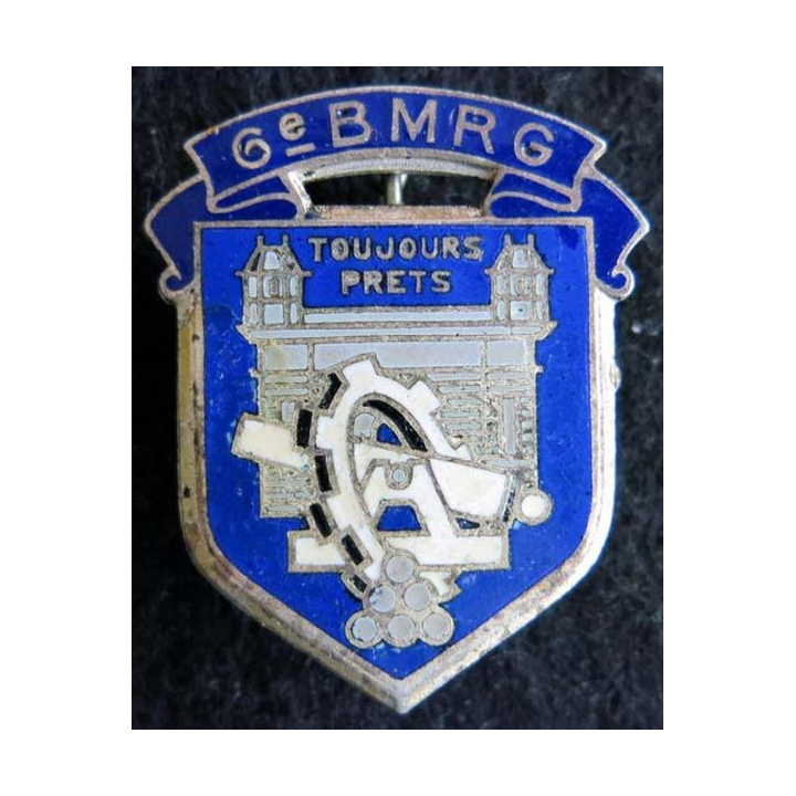 6° bataillon du Matériel de réserve générale  Drago Paris H. 788 en émail