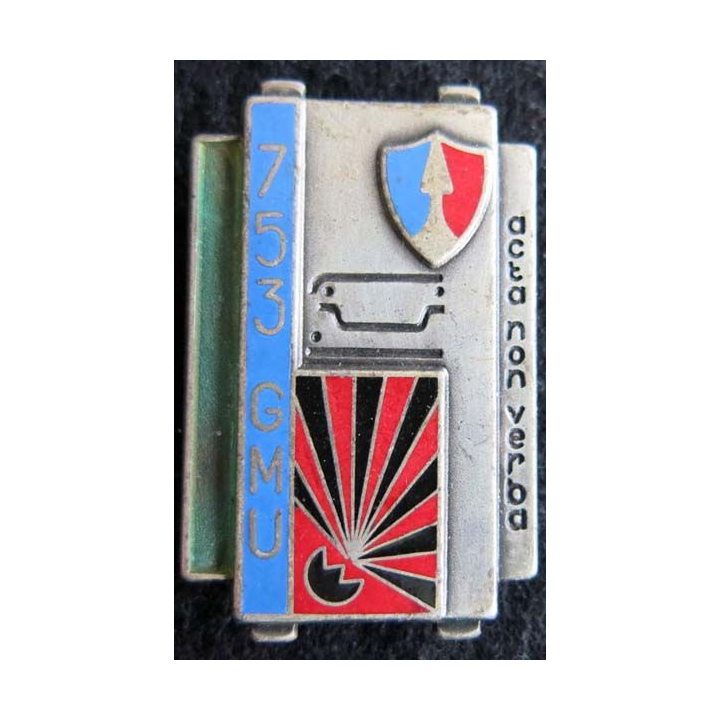 753° groupement de munitions Drago G. 2624 émail