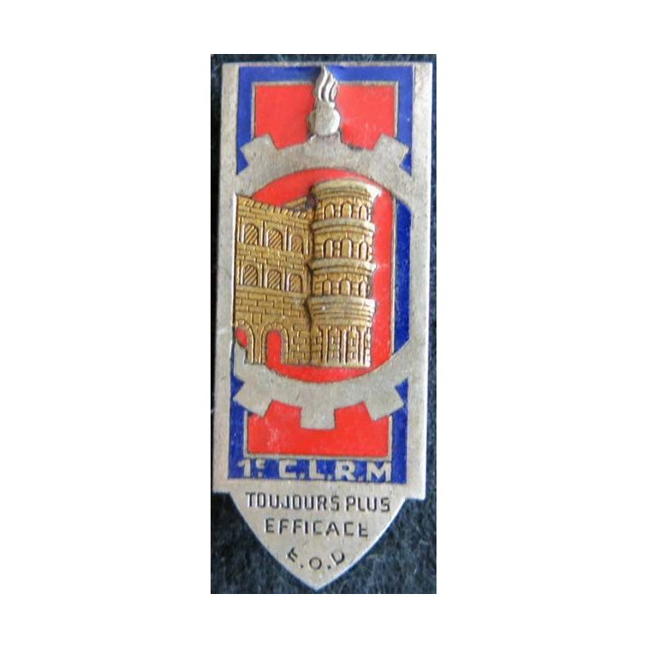 1° compagnie légère de réparation du Matériel de fabrication Drago Paris G. 1959 en émail