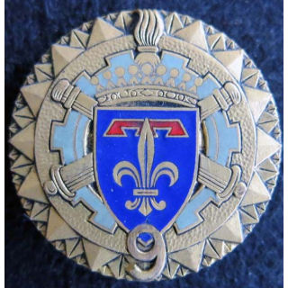 9° bataillon du Matériel de réserve générale  Drago Paris G. 1169 en émail