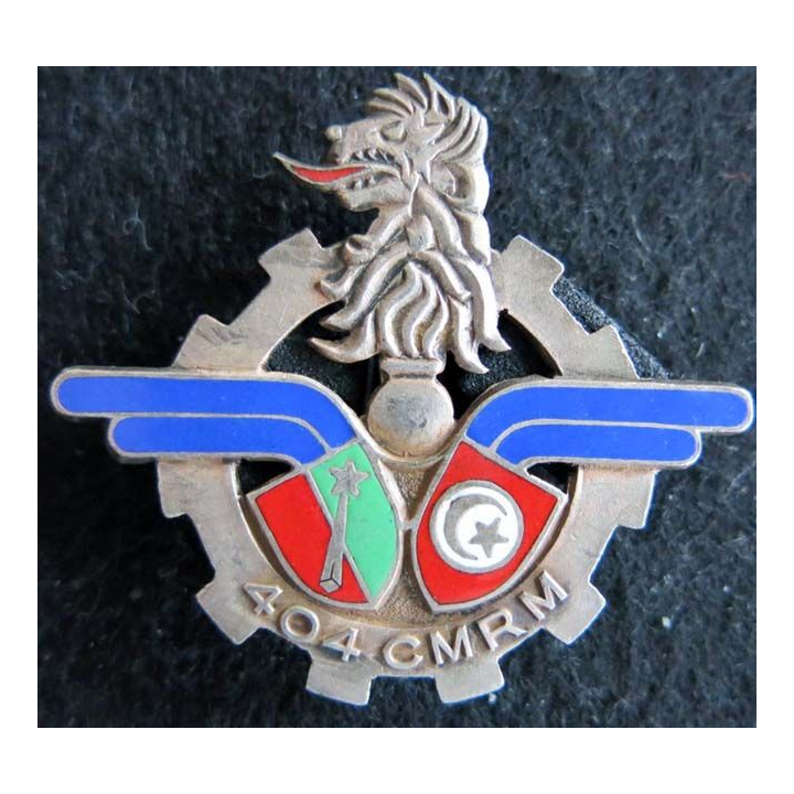 404° compagnie moyenne de réparation du Matériel en émail Drago Béranger H. 694