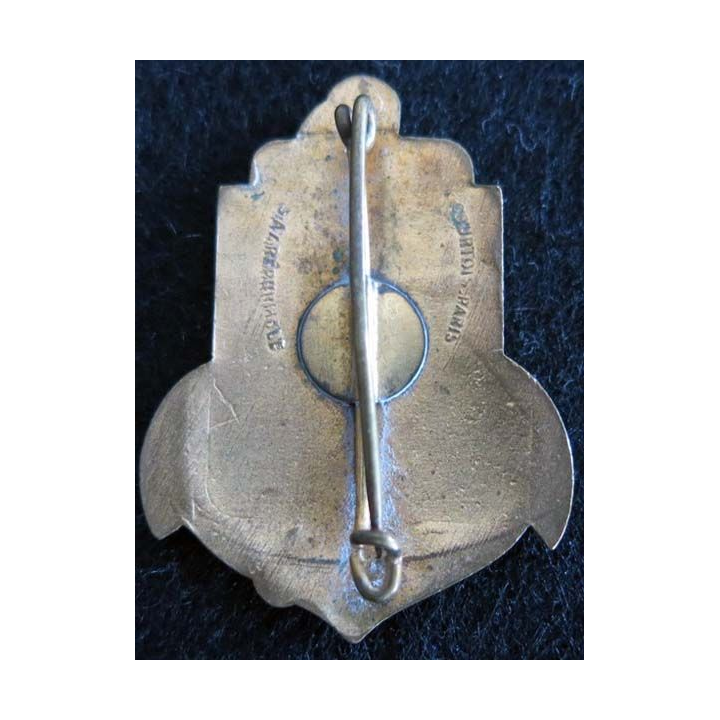  6° régiment d'Infanterie coloniale Courtois Paris émail translucide