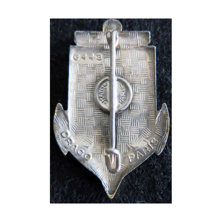 2° régiment d’infanterie coloniale Drago Paris G. 443 émail