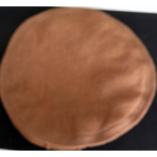 PAKOL AFGHAN : béret en laine marron des guerriers afghans, taille 37 environ