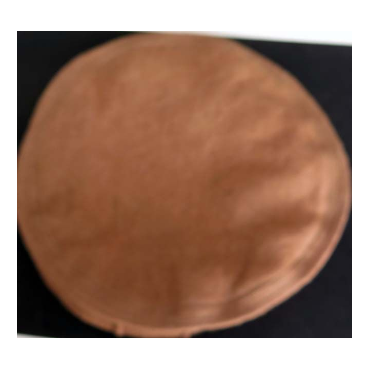PAKOL AFGHAN : béret en laine marron des guerriers afghans, taille 37 environ