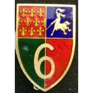 6° RD Régiment de dragons ABPD Arthus Bertrand Paris Déposé 