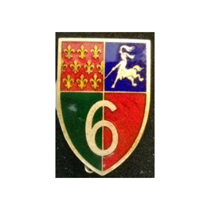6° RD Régiment de dragons ABPD Arthus Bertrand Paris Déposé 
