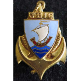 3° bataillon d'infanterie coloniale de fabrication Drago Paris en émail