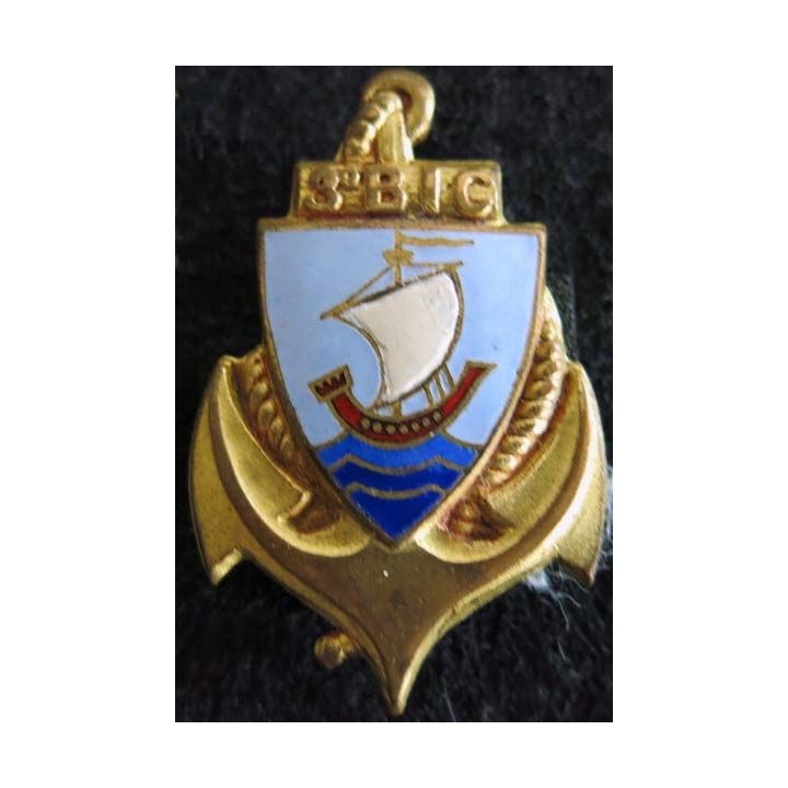 3° bataillon d'infanterie coloniale de fabrication Drago Paris en émail