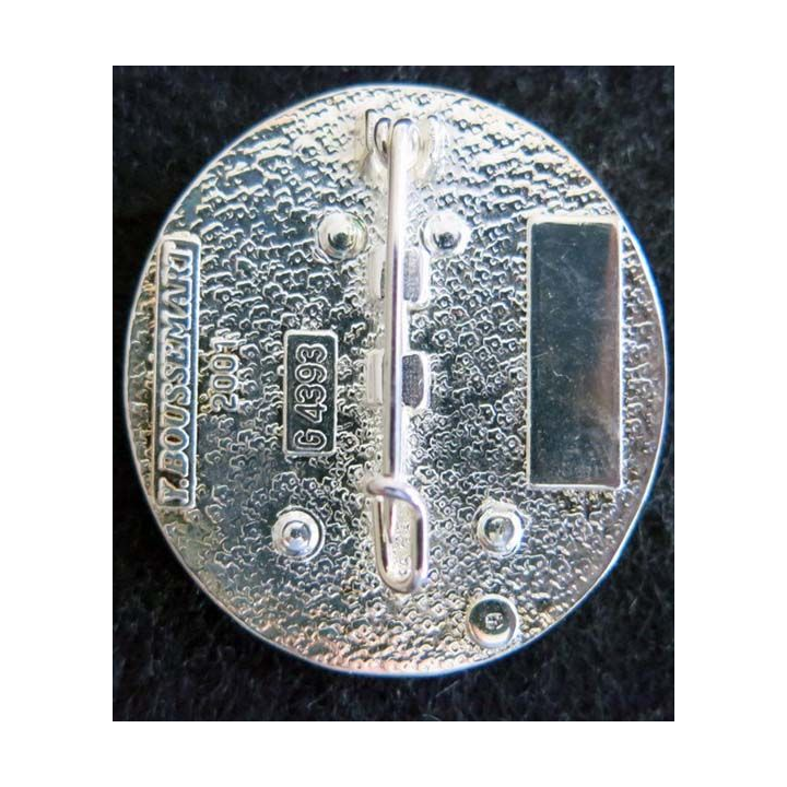  insigne argent troupes indigènes du 6° RTS et du 4° régiment d'infanterie de marine Boussemart G. 4393