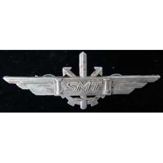 SMT : insigne métallique du brevet du service militaire des transports de fabrication Ballard GS 91 numéroté 000