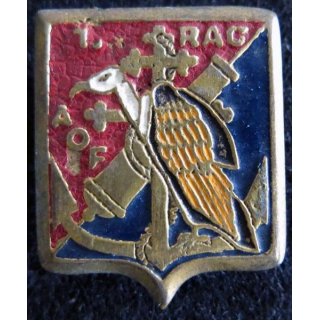 1° RAC : 1° régiment d'artillerie coloniale d'Afrique Occidentale française peint