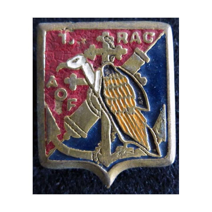 1° RAC : 1° régiment d'artillerie coloniale d'Afrique Occidentale française peint