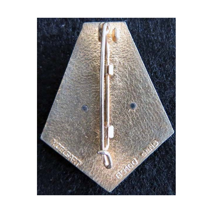 21° RIMA : insigne métallique du 4° escadron du 21° régiment d'infanterie de marine  Delsart