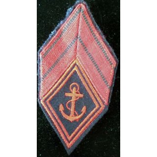 LOSANGE DE BRAS MODÈLE 45 : losange de bras de caporal des troupes de marine