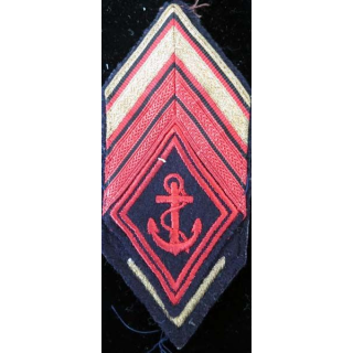 LOSANGE DE BRAS MODÈLE 45 : losange de bras de caporal chef engagé des troupes de marine