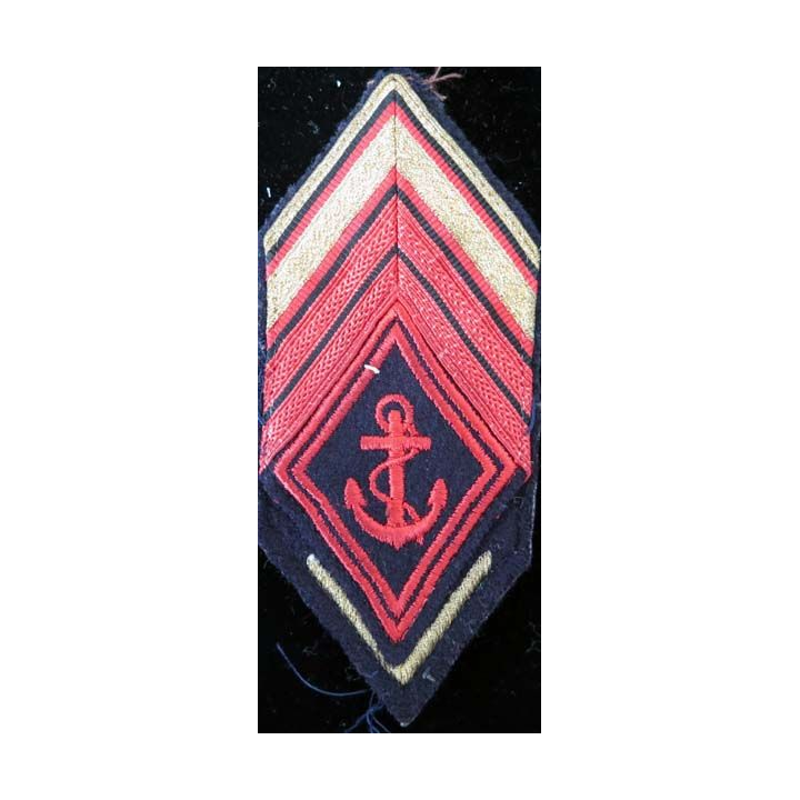 LOSANGE DE BRAS MODÈLE 45 : losange de bras de caporal chef engagé des troupes de marine