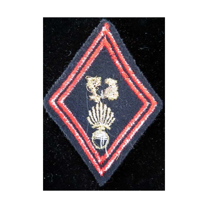 LOSANGE DE BRAS MODÈLE 45 : losange de bras du 67° RI régiment d'infanterie cadre